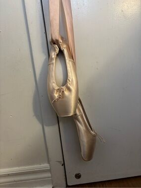 Classic Pointe Ballet Shoes in Pale Pink